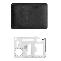 Kép 6/10 - POCKET CARD multifunkciós túlélő kártya, eszköz, ezüst
