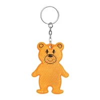 Kép 1/6 - TEDDY mackós kulcstartó, narancs