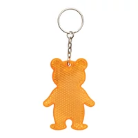 Kép 6/6 - TEDDY mackós kulcstartó, narancs