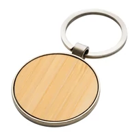 Kép 2/9 - CIRCLE kulcstartó, barna, ezüst