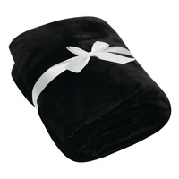Kép 8/12 - SNUGGLE DREAM gyapjú dísztakaró, fekete