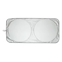 Kép 2/10 - SUN SHIELD autós szélvédő takaró, árnyékoló, ezüst