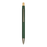 Kép 6/8 - BAMBOO PUSHER alumínium golyóstoll, zöld