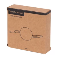Kép 8/9 - TRANSFER ROUND töltő- és adatátviteli kábel, fehér