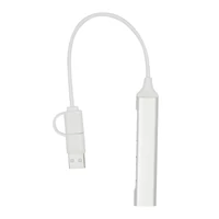 Kép 11/13 - NETWORK USB hub, ezüst