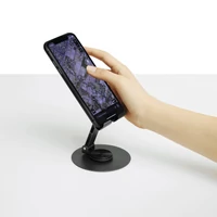 Kép 5/17 - DESK MASTER összehajtható acél telefontartó, antracit
