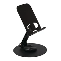 Kép 1/15 - DESK MASTER összehajtható acél telefontartó, fekete