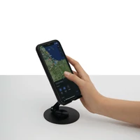 Kép 9/15 - DESK MASTER összehajtható acél telefontartó, fekete