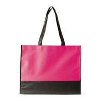 Kép 2/2 - Non-woven bevásárlótáska, rózsaszín