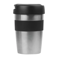 Kép 3/3 - Vákuumszigetelt termoszbögre, 300 ml, fekete