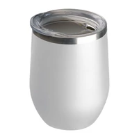 Kép 1/3 - Duplafalú vákuumszigetelt termoszbögre, 300 ml, fehér