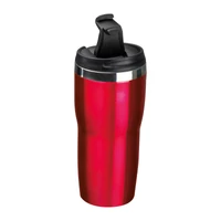 Kép 3/3 - Duplafalú rozsdamentes acél termoszbögre, 480 ml, piros