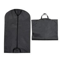 Kép 1/3 - Non Woven ruhatartó, öltönyzsák, sötétszürke