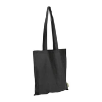 Kép 1/2 - Hosszúfülű bevásárlótáska, 180g/m², fekete