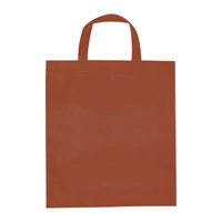 Kép 2/2 - RPET non-woven bevásárló táska, bordó