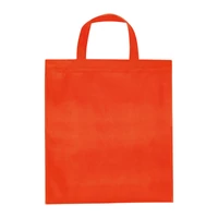 Kép 2/2 - RPET non-woven bevásárló táska, piros