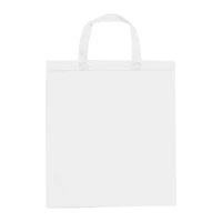 Kép 2/2 - RPET non-woven bevásárló táska, fehér