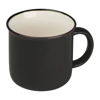 Kép 1/3 - Kerámia bögre, 350 ml, fekete