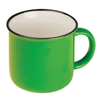 Kép 1/3 - Kerámia bögre, 350 ml, zöld