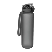 Kép 1/3 - Tritánból készült sport ivópalack, 1000 ml, ezüst