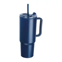 Kép 1/3 - XXL termoszbögre, 1200ml, sötétkék