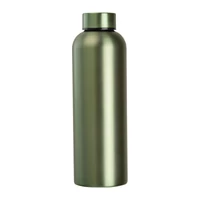 Kép 3/3 - Újrahasznosított rozsdamentes acél kulacs,600ml, zöld
