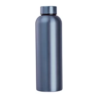 Kép 3/3 - Újrahasznosított rozsdamentes acél kulacs,600ml, sötétkék