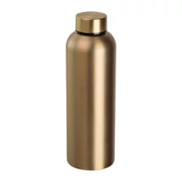 Kép 1/3 - Újrahasznosított rozsdamentes acél kulacs,600ml, rozé
