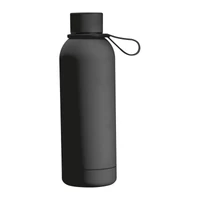 Kép 3/3 - Gumírozott vákuumszigetelt ivópalack, 500ml, sötétszürke