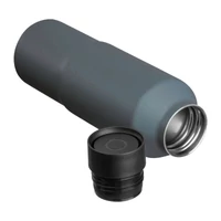 Kép 2/3 - CrisMa vákuumos rozsdamentes acél ivópalack, 600ml, sötétszürke