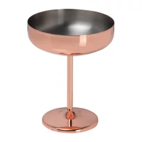 Kép 1/3 - Martini pohár réz bevonattal, 300ml, rose gold