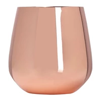 Kép 2/3 - Réz bevonatú  acél pohár, 500ml, rose gold