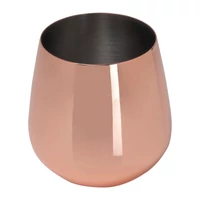 Kép 1/3 - Réz bevonatú  acél pohár, 500ml, rose gold