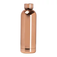 Kép 3/3 - Vákuumos rozsdamentes acél ivópalack, 500ml, rose gold