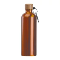 Kép 3/3 - Rozsdamentes acél ivópalack karabinerrel, 750ml, narancssárga