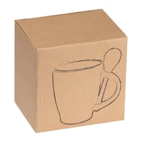 Kép 2/3 - Kerámia bögre szett, 250 ml, kék
