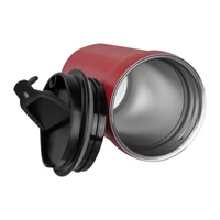 Kép 2/3 - Rozsdamentes acél utazóbögre 350ml, piros