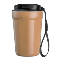 Kép 3/3 - Rozsdamentes acél utazóbögre 350ml, bézs