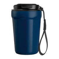 Kép 3/3 - Rozsdamentes acél utazóbögre 350ml, sötétkék