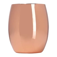 Kép 3/3 - Rozsdamentes acél pohár, 400ml, rose gold