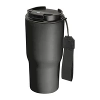 Kép 1/3 - Rozsdamentes acél termosz pohár, 550 ml, fekete