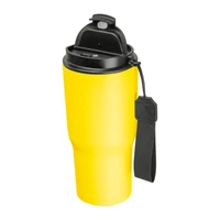 Kép 2/3 - Rozsdamentes acél termosz pohár, 550 ml, sárga