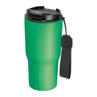 Kép 1/3 - Rozsdamentes acél termosz pohár, 550 ml, zöld