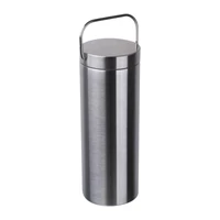 Kép 1/3 - Vákuumos acél termosz, 600 ml, szürke