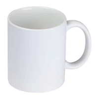 Kép 1/3 - Kerámia kávés bögre, 300 ml, fehér