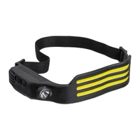 Kép 2/3 - Fejlámpa COB LED-ekkel, fekete