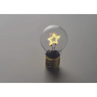 Kép 3/7 - LUMIGLOW LED-es villanykörte dekoráció, sárga