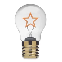 Kép 6/7 - LUMIGLOW LED-es villanykörte dekoráció, sárga