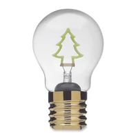 Kép 6/8 - LUMIGLOW LED-es villanykörte dekoráció, neonzöld