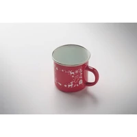 Kép 3/6 - SEASOMEL Karácsonyi zománc bögre 300ml, piros